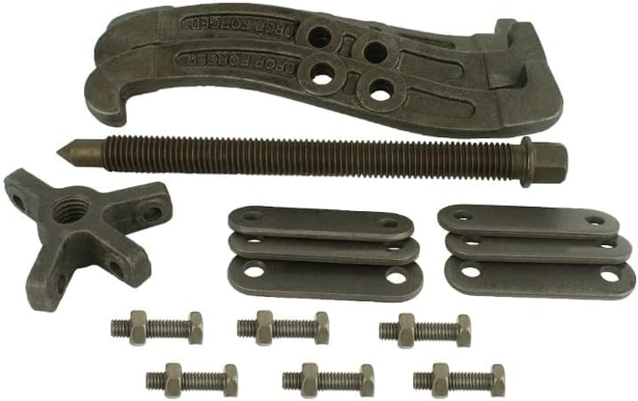 MANNIFEN 6" Gear Puller,3 Jaw Puller for Pulley Gear Bearing Flywheel Removal,2 Jaw / 3 Jaw Puller with Reversible Jaws, Bearing Puller Suitable for Automotive Repair and Industrial Maintenance - Image 3